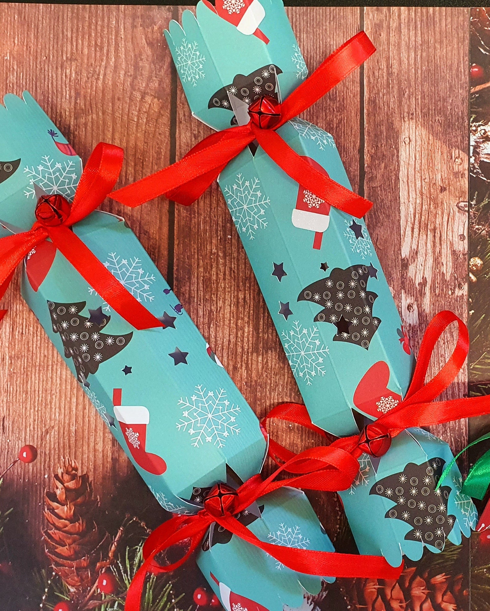 DIY Christmas Cracker Kit Make And Fill Your Own Christmas Etsy