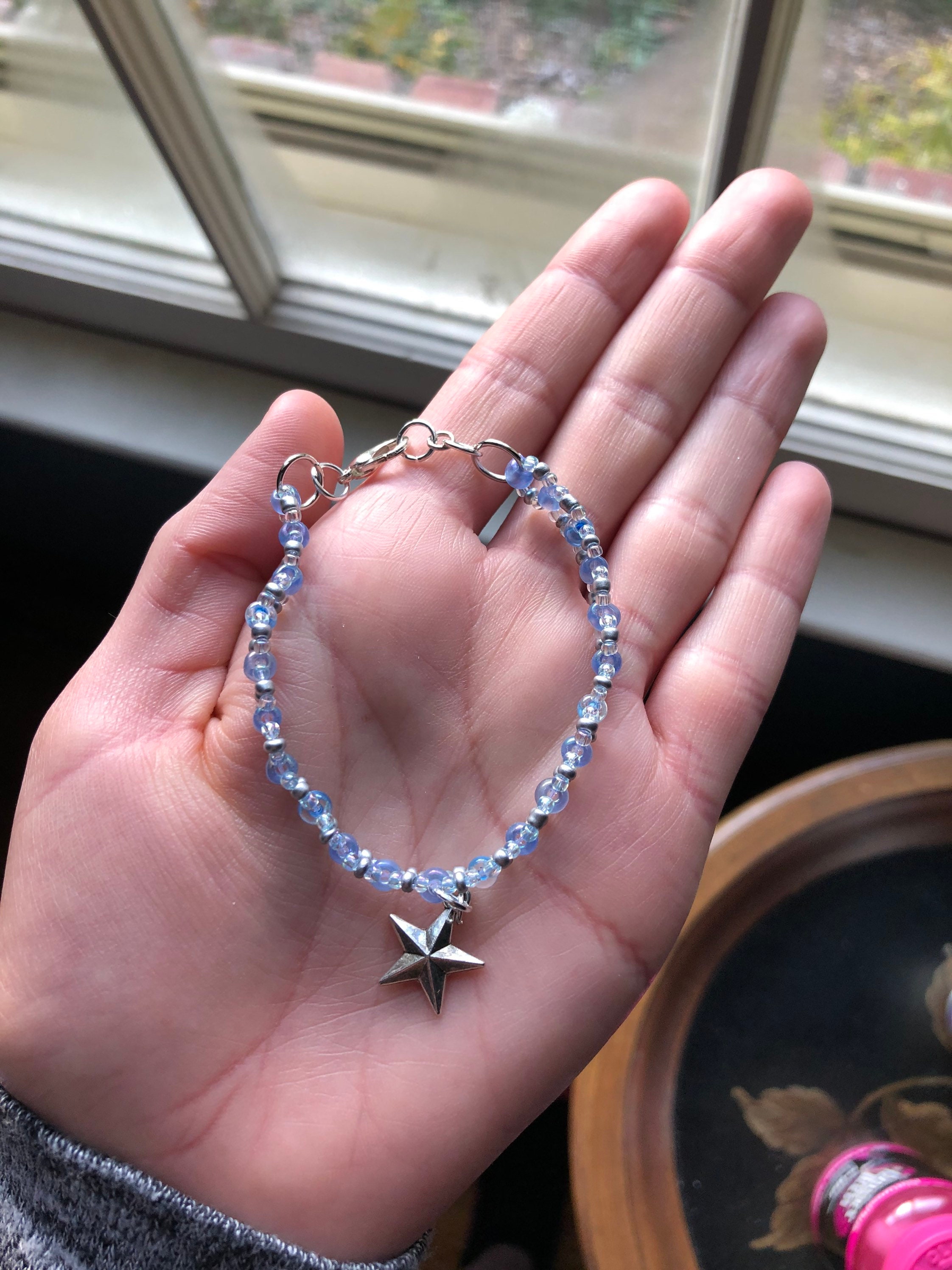 Snowflake Bracelet Snowflake Charm Bracelet Winter Bracelet | Etsy