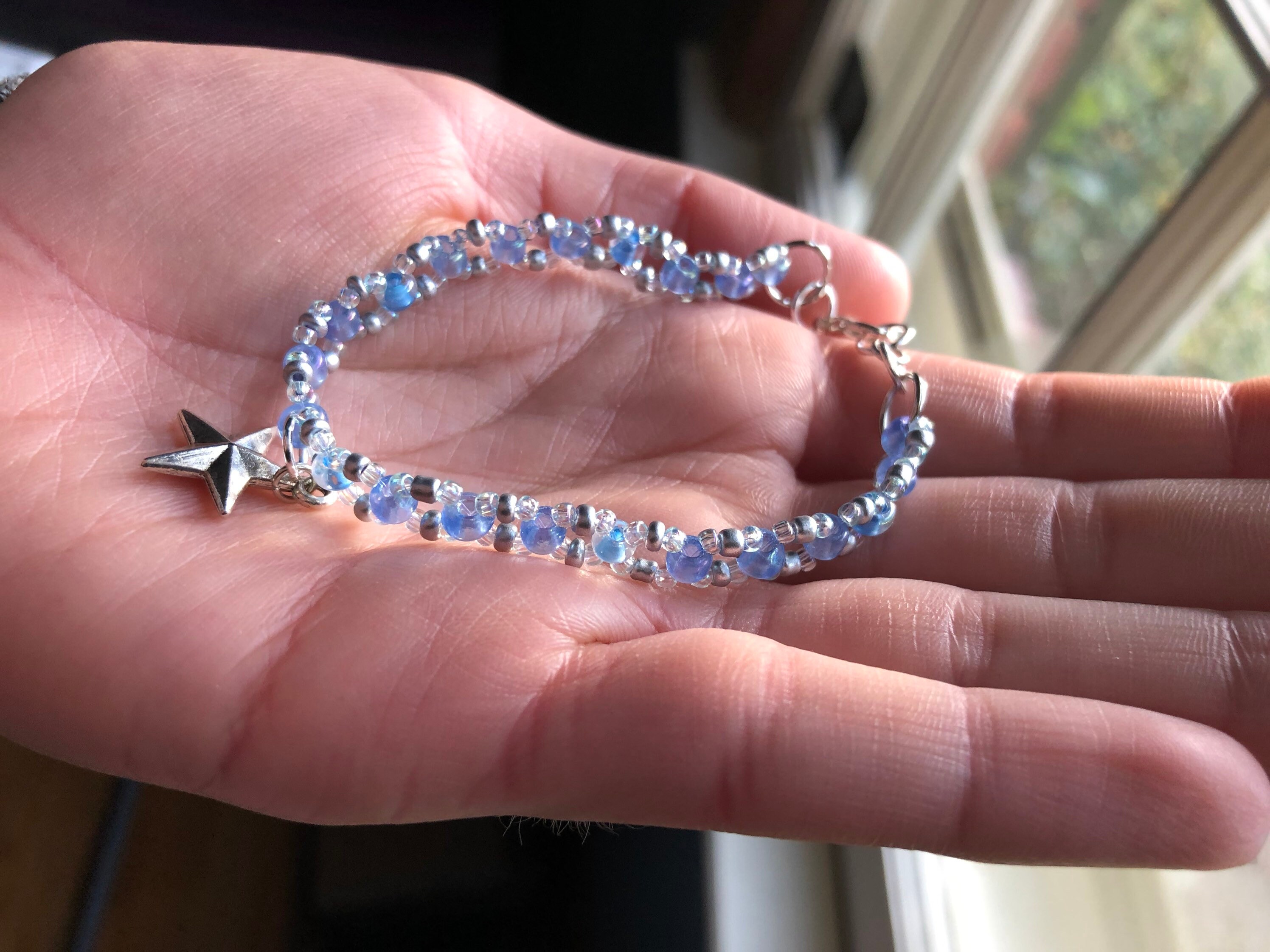Snowflake Bracelet Snowflake Charm Bracelet Winter Bracelet | Etsy