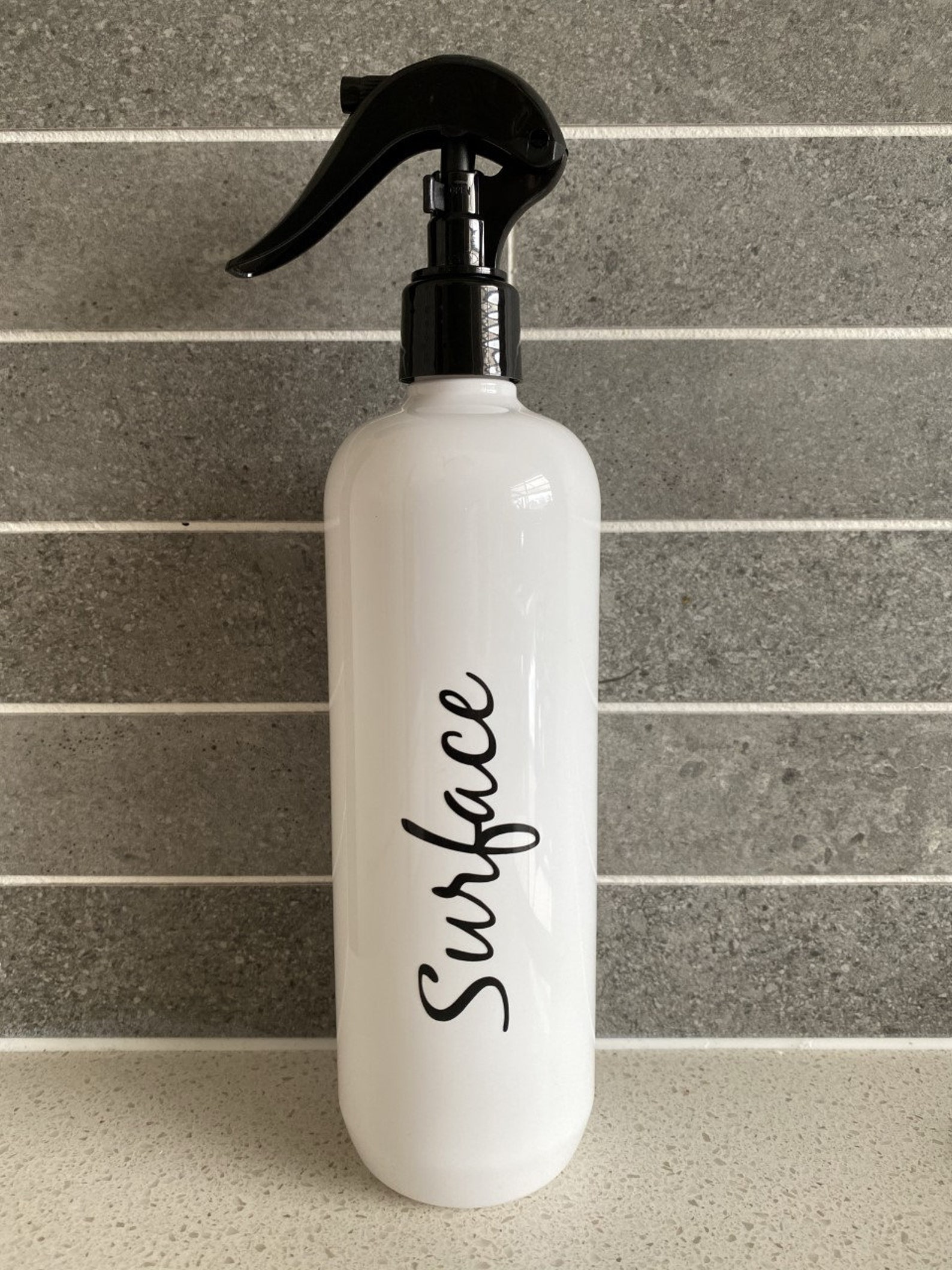 Cleaning Spray Bottles Labelled 500ml Reusable Etsy UK