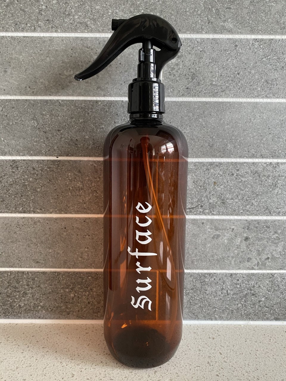 Cleaning Spray Bottles Labelled 500ml Reusable Etsy Australia