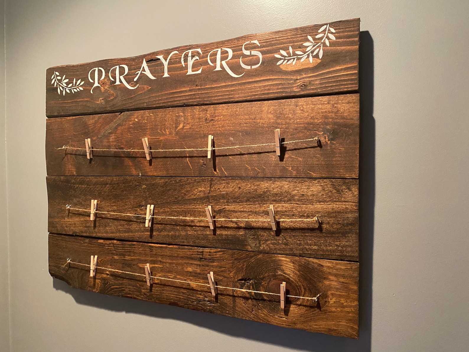 Wooden Prayer Board Prayer Request Board Prayer Board Etsy