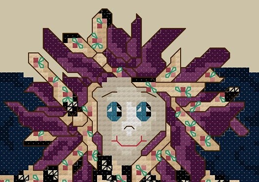 Spring Ragdoll Cross Stitch Design - Etsy Australia