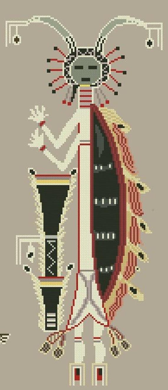 Navajo Gods - Cross Stitch - Etsy