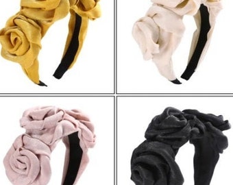 Triple Rose Headband Crown