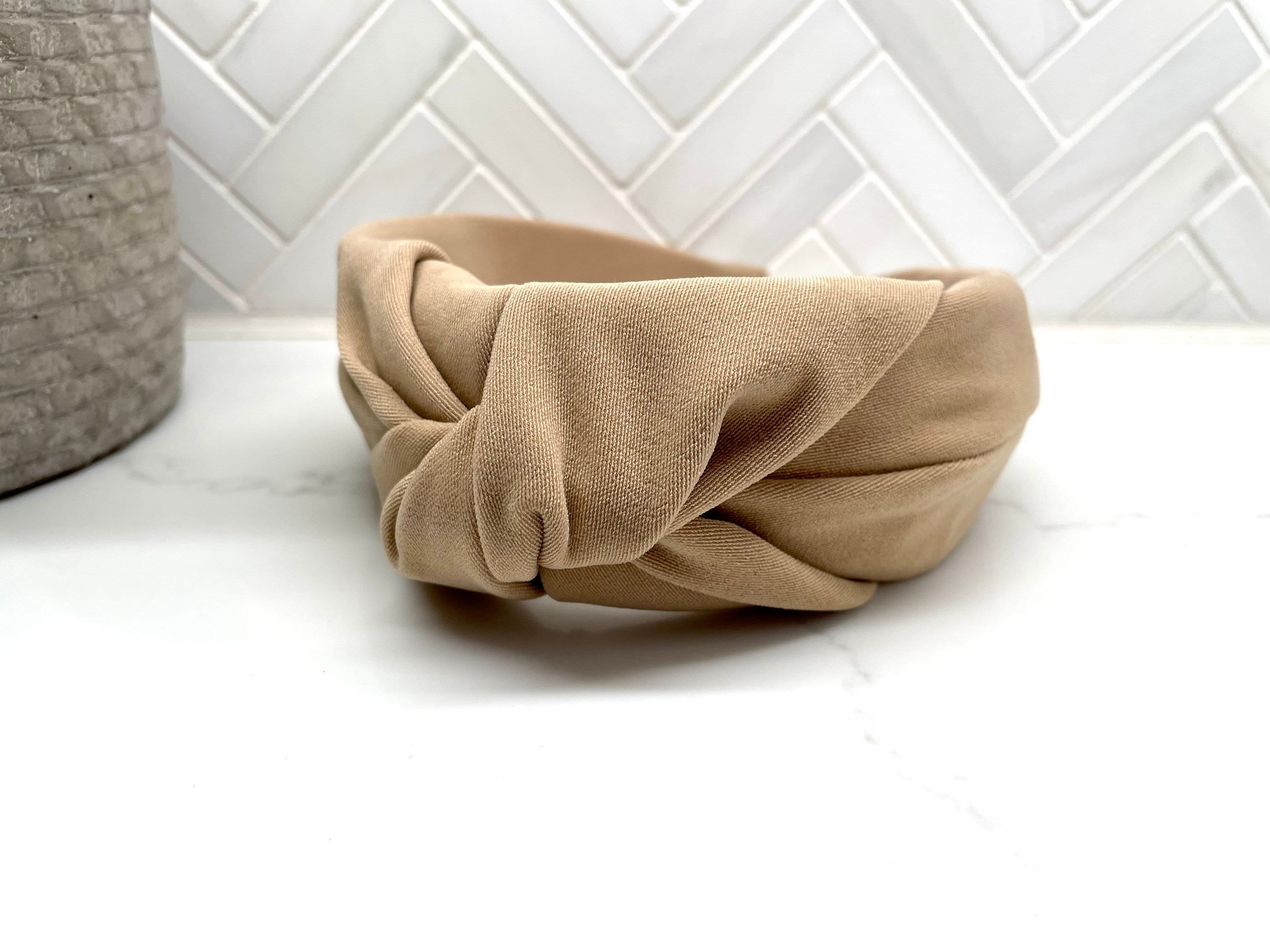 Wide Twist Top Knot Headband