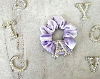 Personalized Letter Hair Scrunchie