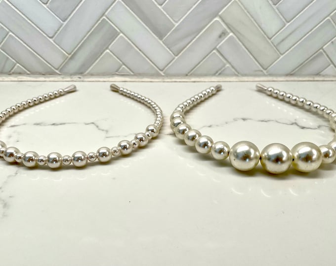 Large Pearl Headband