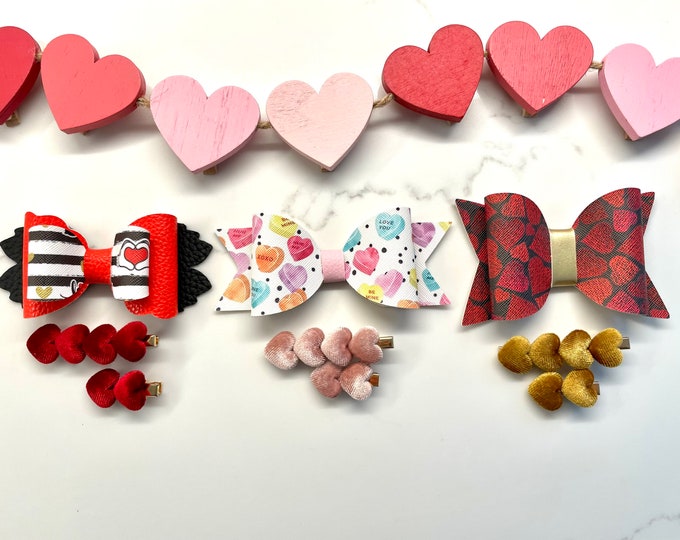 Valentine’s Day Bow Sets