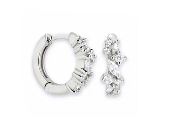 Small Huggie Hoop Earrings