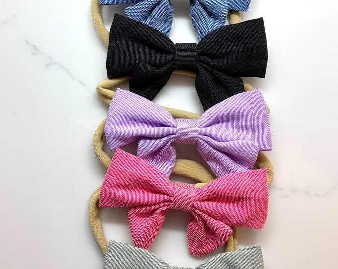 Newborn Bow Set