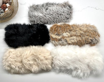 Adult & Kids Faux Mink Fur Headband Earwarmer