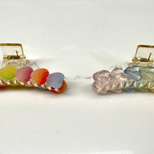 Herz Candy Haarkrallen / mama und ich Haarspangen / Herz Haarkralle