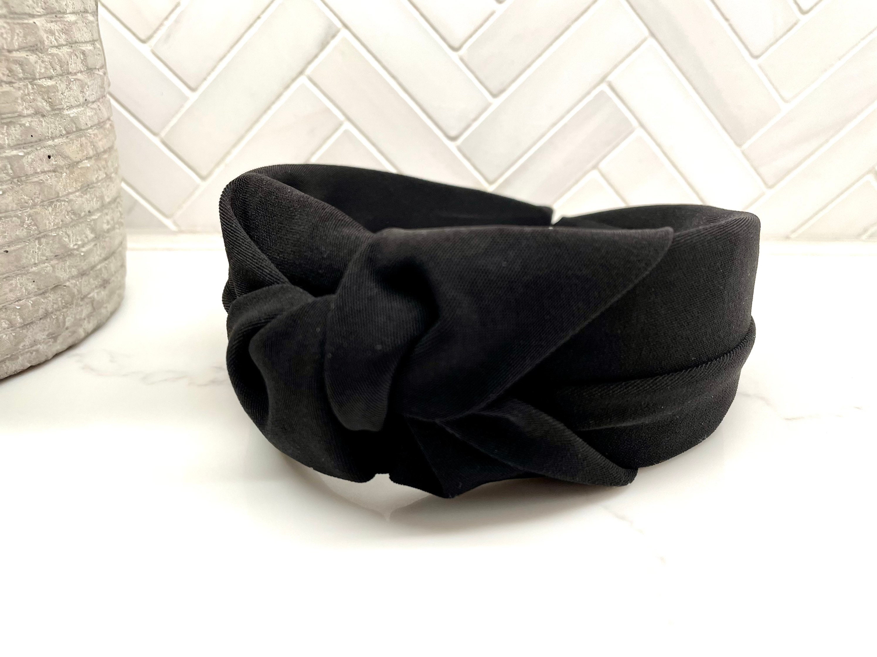 Wide Twist Top Knot Headband