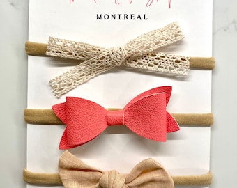 Newborn Bow Set