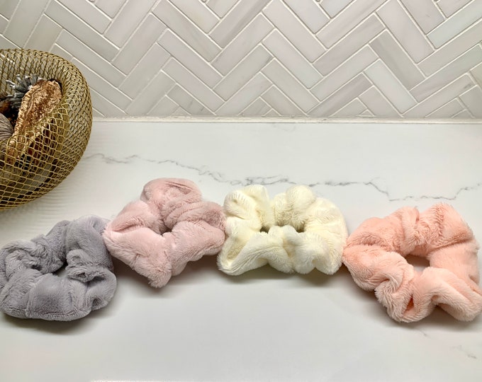 Plush Fur Scrunchie