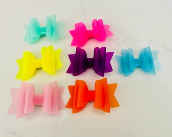 Waterproof Jelly Hair Bow