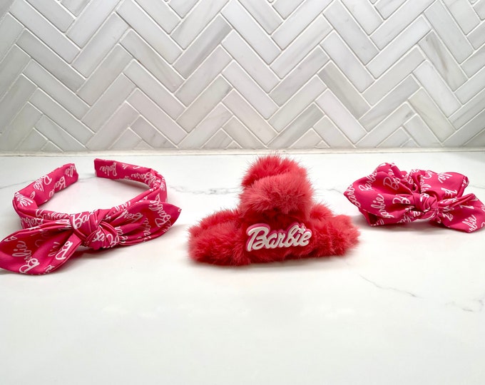 Pink Doll Themed Accessories