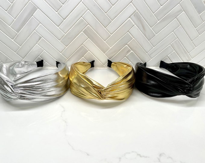 Metallic Twist Headband