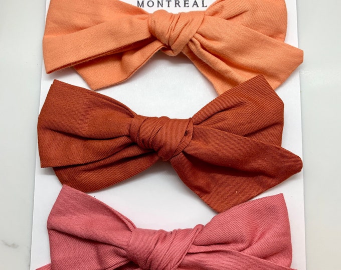 Cotton Fabric Bow