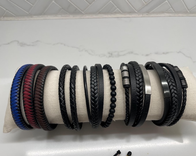 Men’s Leather Bracelets