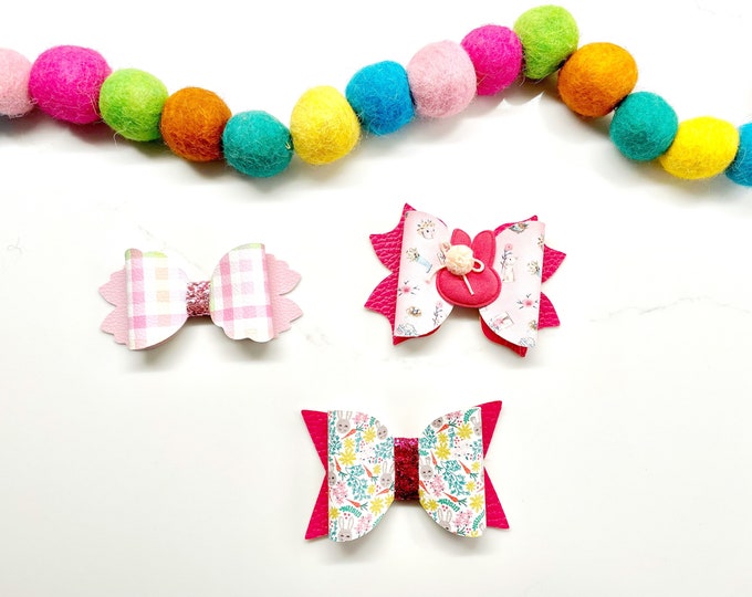 Easter Hair Bows