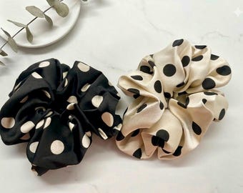 Polka Dot Scrunchies