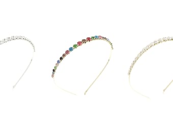 Thin Rhinestone Headband