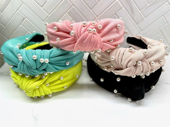 Fasce per capelli da donna vintage con stampa floreale