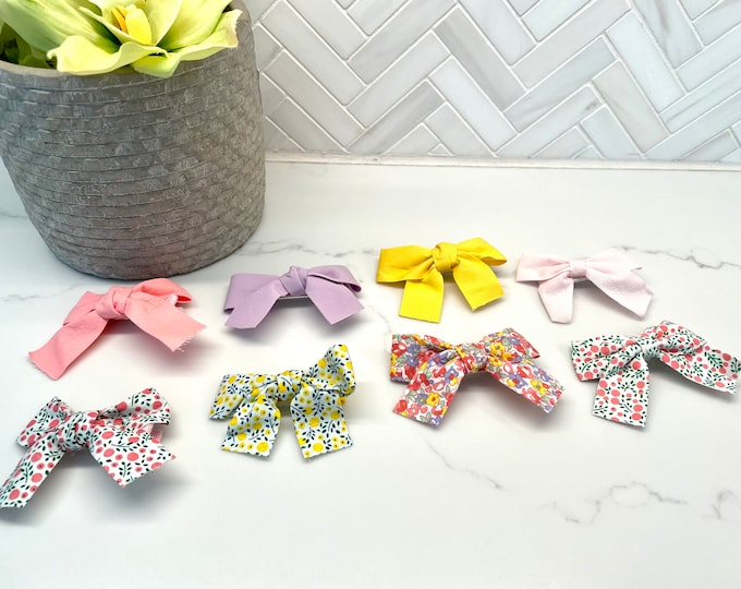 Pig tail bow set