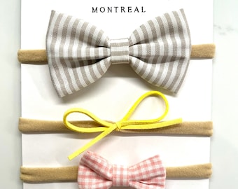 Newborn Bow Set