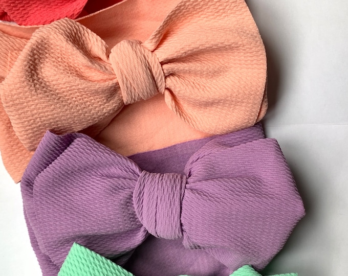 Oversized Baby Bows