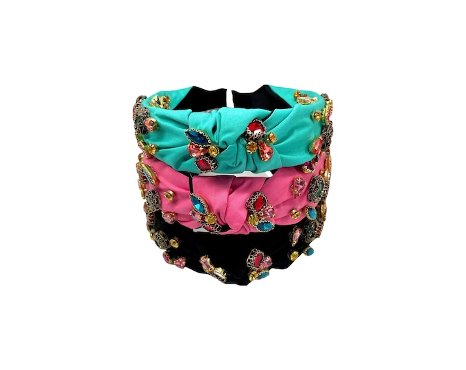 Colorful Gemstone Headband