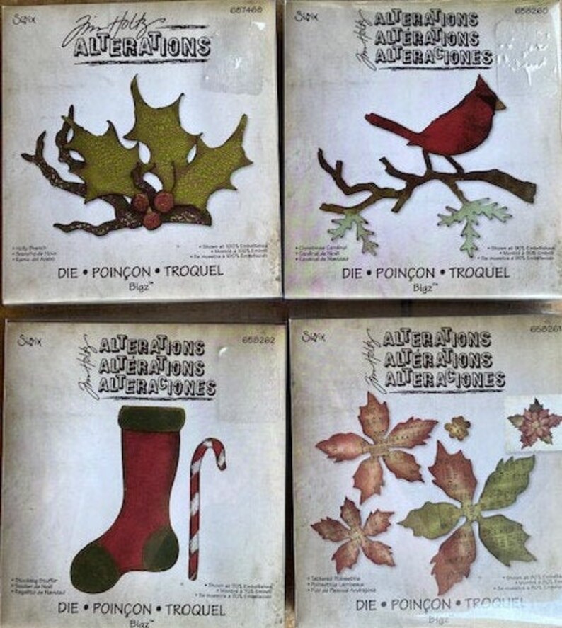 Tim Holtz Alterations Big Z Dies by Sizzix Etsy