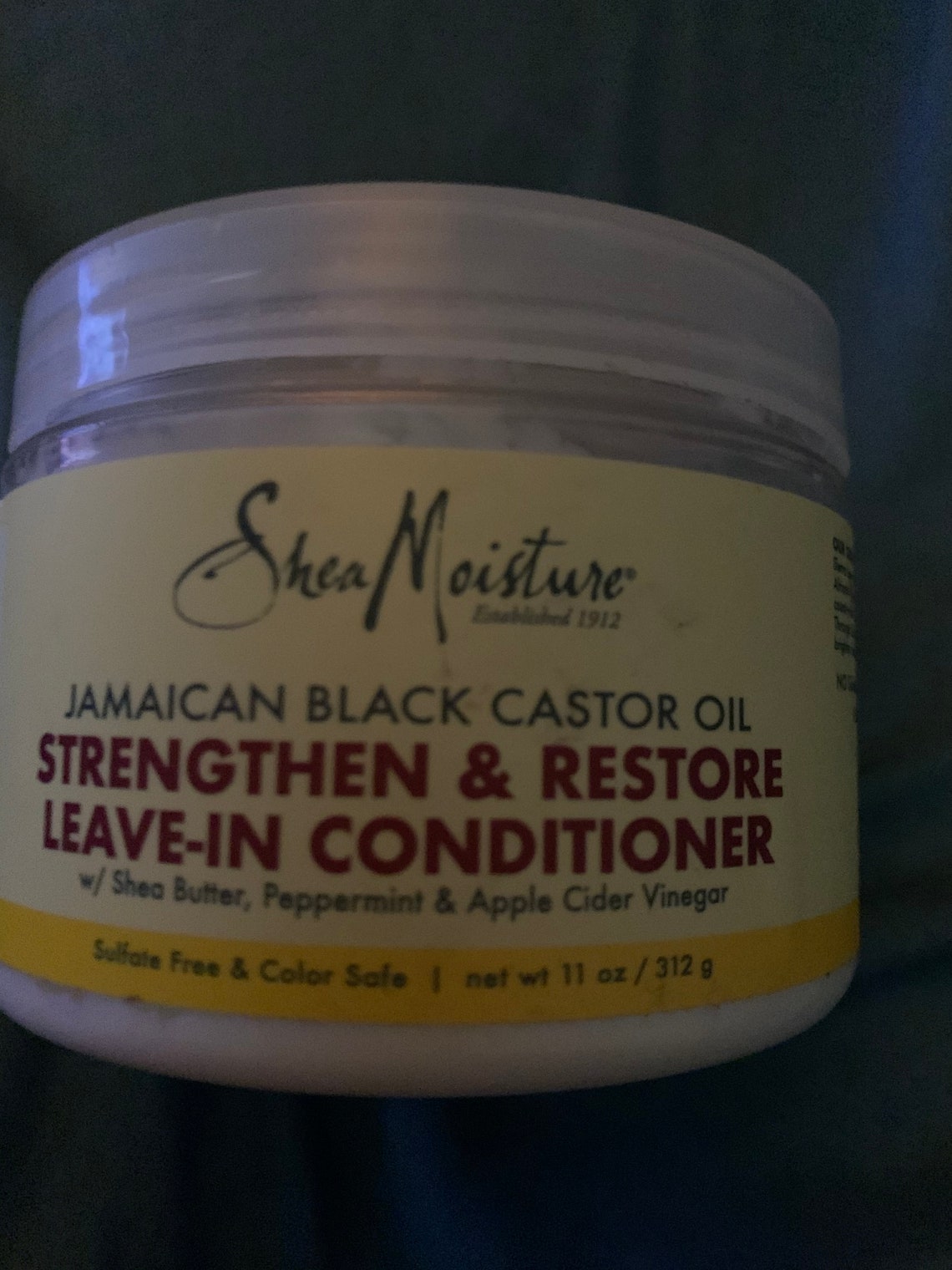 Shea Moisture Jamaican Black Castor Leavein Conditioner Etsy