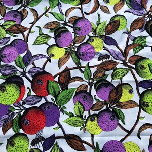 Fruit cotton fabric, sewing cotton fabric, quilting fabric, fabric, cotton fabric, sewing, diy supplies, crafts fabric