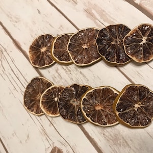 Dried limes, dried fruit, gift, decor,summer decor, farmhouse, kitchen decor, rustic decor, kitchen tray decor