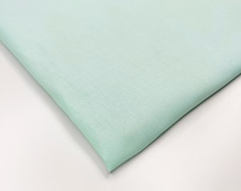100% Cotton Fabric 60"inch Wide Dress Craft Pastel Colour Plain Cotton Fabric