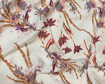 printed 100% Viscose Fabric Dress Craft Pre Shrunk Viscose Fabric 58"wide