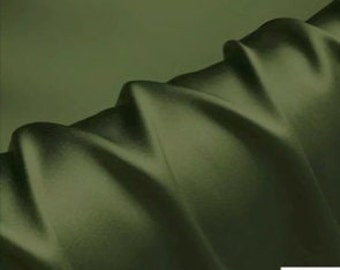 Charmeuse Silk Satin Fabric Weave Bridal Dress Charmeuse Silk fabric 150cm