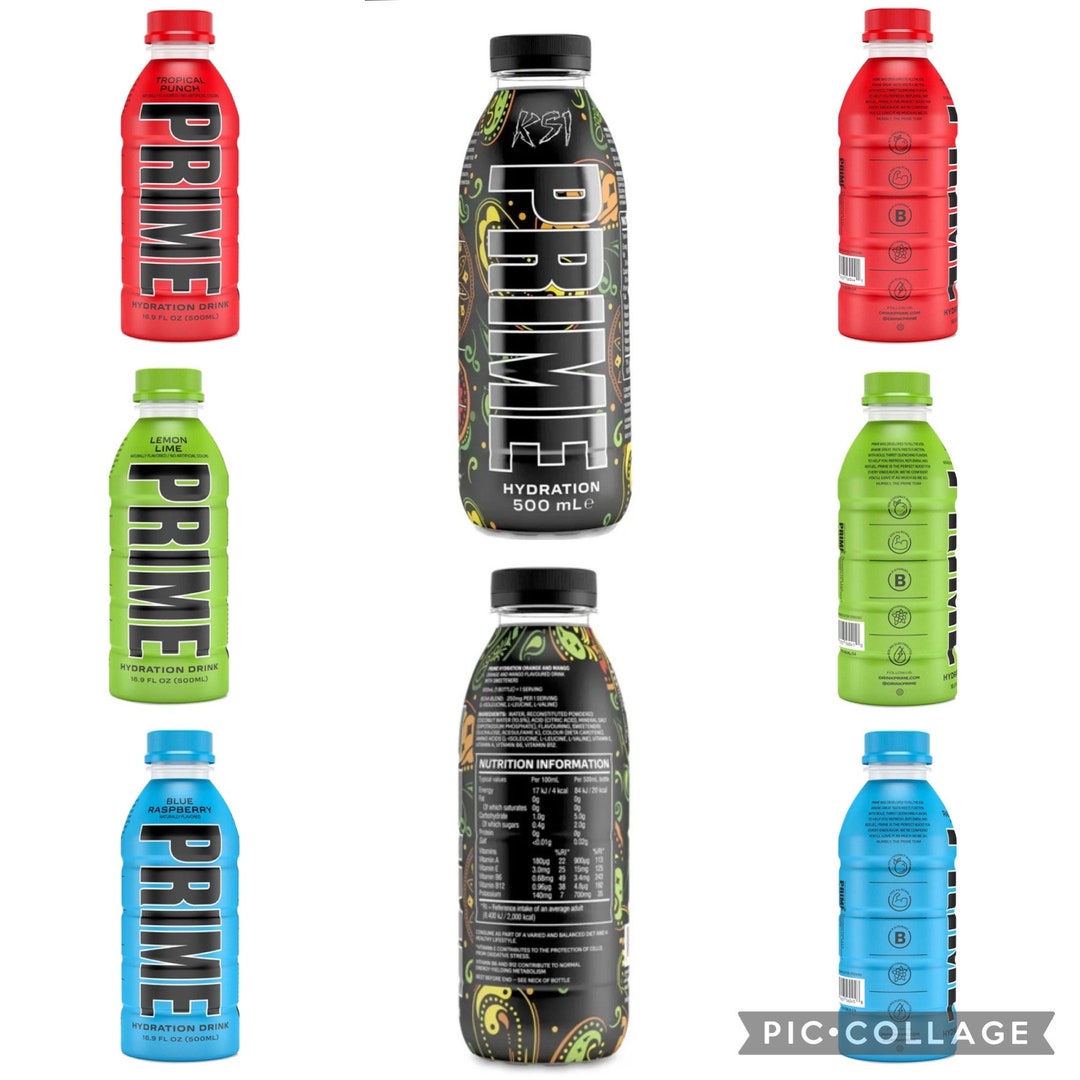 Prime Hydration Drink Bcaa Energy Drink By Logan Paul & KSI Etsy España
