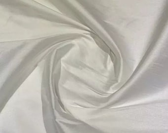 Dupion Faux Raw  Silk Fabric Back Satin  Dress Craft Fabric 58''wide