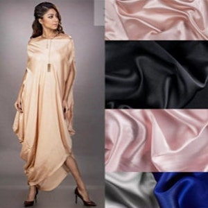 Armani satin sale fabric