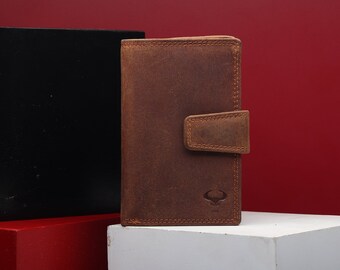 Leather Wallet for Women RFID Blocking Ladies Wallet Girls Wallet Ladies Coin Pocket Wallet Women Wallet Distressed Leather Card Wallet