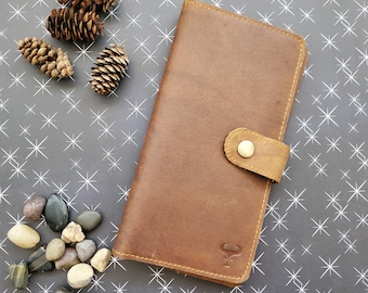 Genuine Leather Wallet for Women-RFID Blocking Ladies Clutch-Women's Wallet with Zipper - Ladies Wallet-Women's Wallet- Women Birthday Gifts