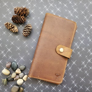 Genuine Leather Wallet for Women-RFID Blocking Ladies Clutch-Women's Wallet with Zipper - Ladies Wallet-Women's Wallet- Women Birthday Gifts