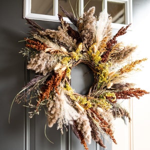 Autumn Pampas Wreath