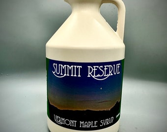 Summit Reserve - 2024 limited special release Organic Vermont Maple Syrup