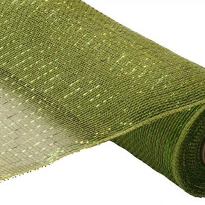 21 &quot;Apple Moss Deco Poly Mesh, Grün Mesh, RE100149, Halloween Mesh, Deco Mesh, Erschwingliches Mesh, Lime Mesh, Hexenkranz, Monster, Poof Mesh