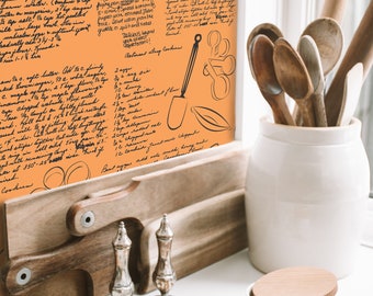 Recipe Wallpaper Etsy See more ideas about recipe cards, printable recipe cards, writing paper. recipe wallpaper etsy